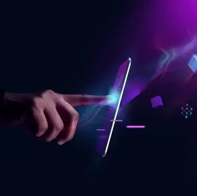 A female professional presenting brand positioning for a company in GCC.